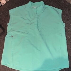 Figs Surgical Green Rafaela Scrub Top